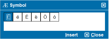 Haitian Creole special character options